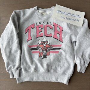 90s Texas Tech Red Raiders Football Sweatshirt Texas Tech University Shirt tee